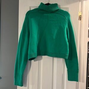 Zara, Green Turtle Neck Sweater